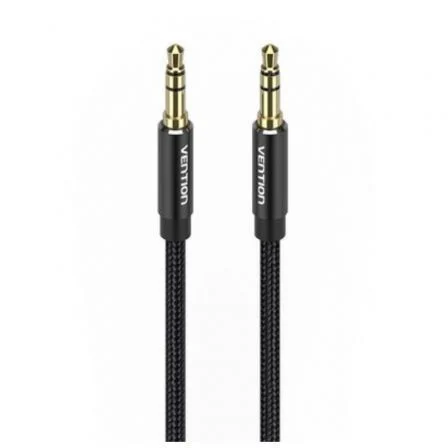 Vention Cable Estéreo Jack 3.5 mm Macho a Jack 3.5 mm Macho 1.5 m Negro Vention Cable Estéreo Jack 3.5 mm Macho a Jack 3.5 mm Macho 1.5 m Negro
